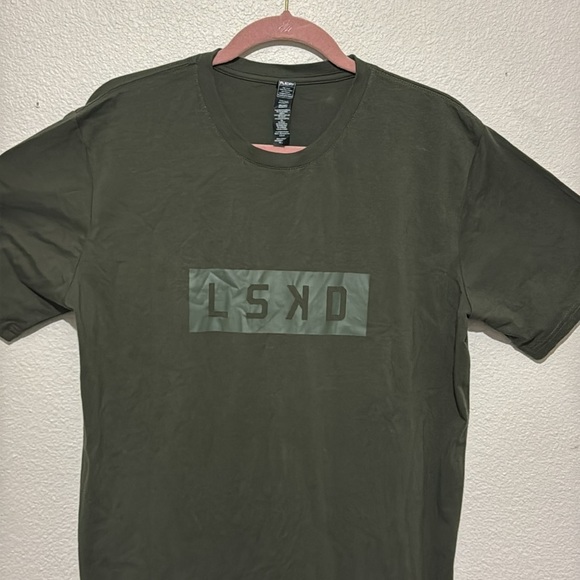 LSDK Men’s Strength FLXCotton Tee Gym Workout - Picture 2 of 5